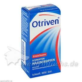 OTRIVEN 0.1% NASENTROPFEN, 10 ML – PZN 753691 из Германии