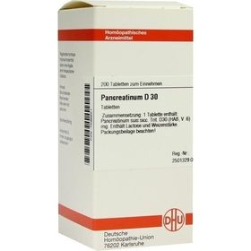 PANCREATINUM (SUIS) D30, 200 ST – PZN 7596651 из Германии