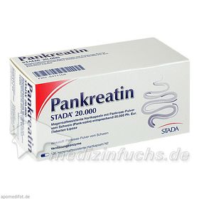 PANKREATIN STADA 20.000 magensaftres.Hartkapseln, 100 ST – PZN 8411168 из Германии