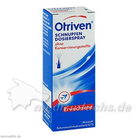 Otriven 0.1% Dosierspray o.Konservierungsstoffe, 10 ML – PZN 8444541 из Германии