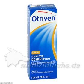 Otriven 0.05% Dosierspray o.Konservierungsstoffe, 10 ML – PZN 8444558 из Германии