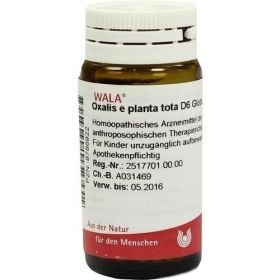 OXALIS E PLANTA TOTA D 6, 20 G – PZN 8786922 из Германии
