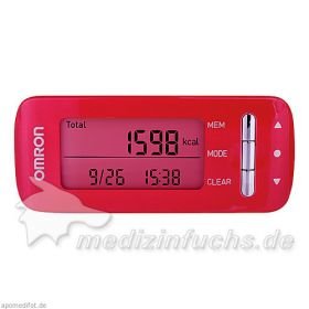 OMRON Schrittzähler HJA-306 CaloriScan pink, 1 ST – PZN 9266030 из Германии