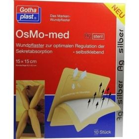 OsMo-med AG Wundpflaster steril 15cmx15cm, 10 ST – PZN 9300809 из Германии