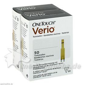 One Touch Verio Teststreifen, 100 ST – PZN 9404087 из Германии