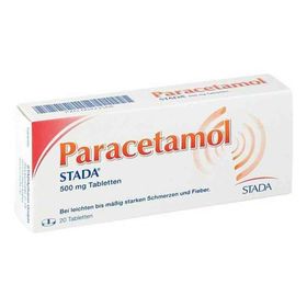 Paracetamol STADA 500mg (20 stk) – PZN 423568 из Германии