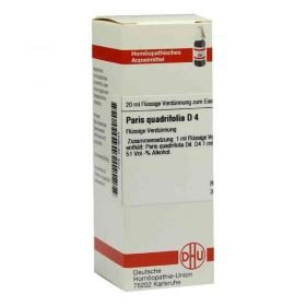 Paris Quadrifolia D 4 Dilution (20 ml) – PZN 2619554 из Германии