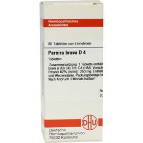 Pareira Brava D 4 Tabletten (80 stk) – PZN 2634619 из Германии