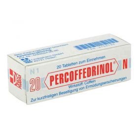 Percoffedrinol N 50mg (20 stk) – PZN 2756794 из Германии