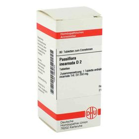 Passiflora Incarnata D 2 Tabletten (80 stk) – PZN 2928752 из Германии