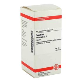 Passiflora Incarnata D 1 Tabletten (200 stk) – PZN 2928769 из Германии
