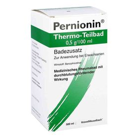 Pernionin Thermo-Teilbad 0,5g/100ml (500 ml) – PZN 3532163 из Германии
