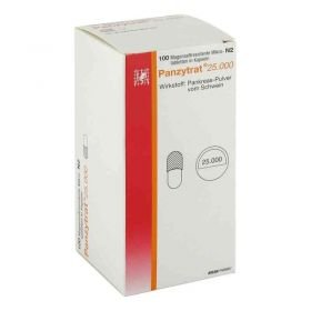 Panzytrat 25000 (100 stk) – PZN 4893070 из Германии