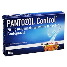 PANTOZOL Control 20mg (14 stk) – PZN 5124445 из Германии