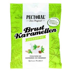 Pectoral Brustkaramellen zuckerfrei Beutel (60 g) – PZN 6310523 из Германии