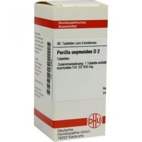 Perilla Ocymoides D 2 Tabletten (80 stk) – PZN 7458966 из Германии