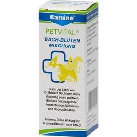 PETVITAL Bachblüten Nr. 4 vet, 10 G – PZN 10528564 из Германии
