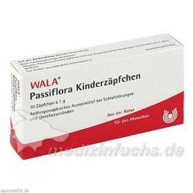 Passiflora Kinderzäpfchen, 10X1 G – PZN 1448429 из Германии