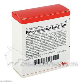 PARA BENZOCHINON INJ FORTE, 10 ST – PZN 1497304 из Германии