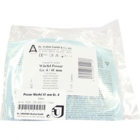 PESSAR WÜRFEL 41mm GR.4 N. DR. ARABIN SILIKON, 1 ST – PZN 242111 из Германии