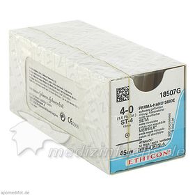 PERMA-HAND SEIDE schwarz geflochten 18507, 12 ST – PZN 2482730 из Германии