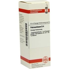 PETROSELINUM D 4, 20 ML – PZN 2619844 из Германии