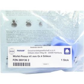 PESSAR WUERFEL SILIKON 41 GR 4, 1 ST – PZN 2691362 из Германии