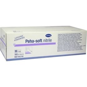 Peha-soft nitrile Untersuch.handsch. M unst.pudfr., 100 ST – PZN 3538065 из Германии