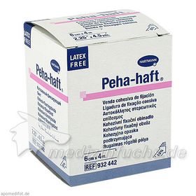 Peha-haft Latexfrei Fixierbinde 6cmx4m, 1 ST – PZN 3544462 из Германии