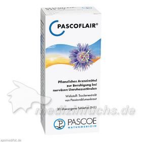 PASCOFLAIR 425 mg überzogene Tabletten, 30 ST – PZN 3678688 из Германии