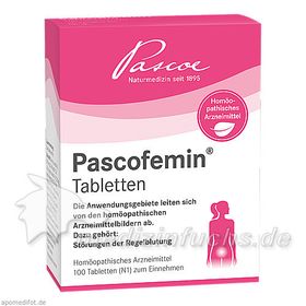 PASCOFEMIN Tabletten, 100 ST – PZN 3692636 из Германии
