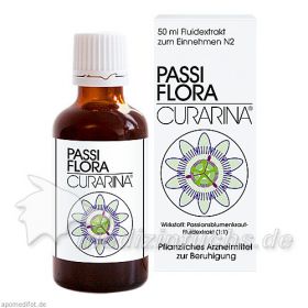 PASSIFLORA CURARINA TROPFEN, 50 ML – PZN 4752263 из Германии