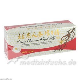 Peking Ginseng Royal Jelly PLUS, 30X10 ML – PZN 5460605 из Германии