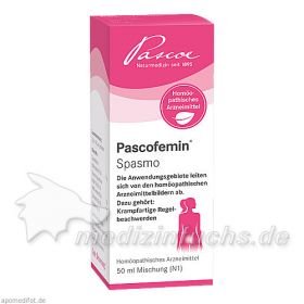 PASCOFEMIN Spasmo Mischung, 50 ML – PZN 5991395 из Германии