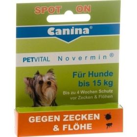 PETVITAL Novermin für Hunde bis 15kg vet., 2 ML – PZN 6907936 из Германии