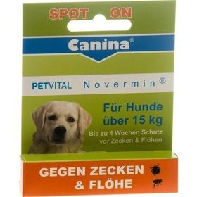 PETVITAL Novermin für Hunde über 15kg vet., 4 ML – PZN 6907942 из Германии