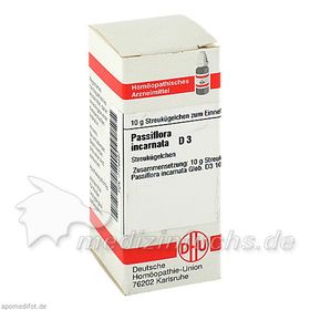 PASSIFLORA INCARNATA D 3, 10 G – PZN 7176587 из Германии