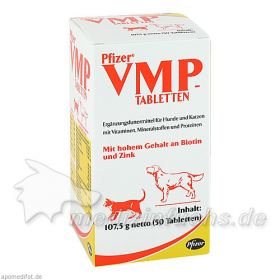 PFIZER VMP Tabletten vet., 50 ST – PZN 7217263 из Германии