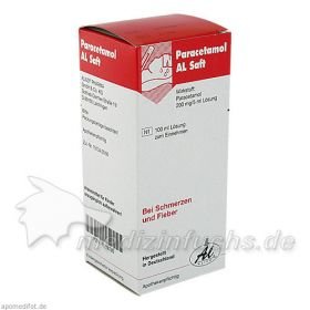 Paracetamol AL, 100 ML – PZN 7569720 из Германии