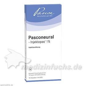 Pasconeural-Injektopas 1%, 10 ST – PZN 824563 из Германии