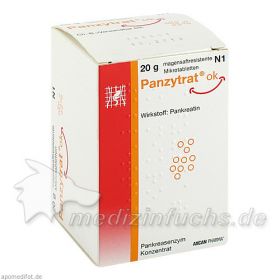 Panzytrat ok magensaftresistente mikrotablette, 20 G – PZN 8630887 из Германии