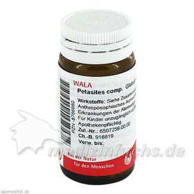 PETASITES COMP, 20 G – PZN 8786980 из Германии
