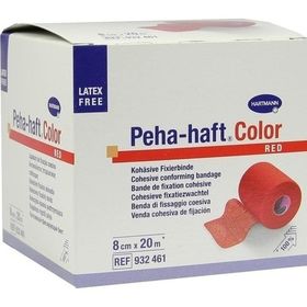 Peha-haft Color Fixierbinde latexfrei 8cmx20m rot, 1 ST – PZN 8886500 из Германии