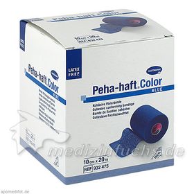 Peha-haft Color Fixierbinde latexfrei10cmx20m blau, 1 ST – PZN 8886552 из Германии