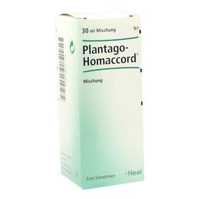 Plantago Homaccord Tropfen (30 ml) – PZN 815794 из Германии