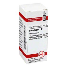 Phytolacca D 1 Globuli (10 g) – PZN 977404 из Германии