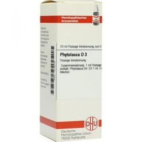 Phytolacca D 3 Dilution (20 ml) – PZN 1318276 из Германии