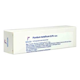 Plumbum Met. 0,4% Salbe (25 g) – PZN 1628261 из Германии