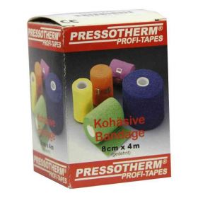 Pressotherm Kohäsive Bandage 8cmx4m rot (1 stk) – PZN 2002428 из Германии