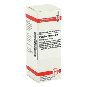 Populus Tremula D 2 Dilution (20 ml) – PZN 2620149 из Германии